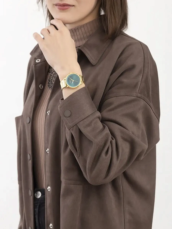 Часы Casio Collection LTP-B115G-3E — бирюзовый, сталь металл