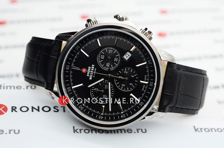 Часы Swiss Military by Chrono SM34052.08 — кожаный, мужские