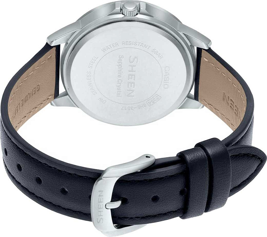 Часы Casio Sheen SHE-3517L-1AUEF — сталь металл, Япония