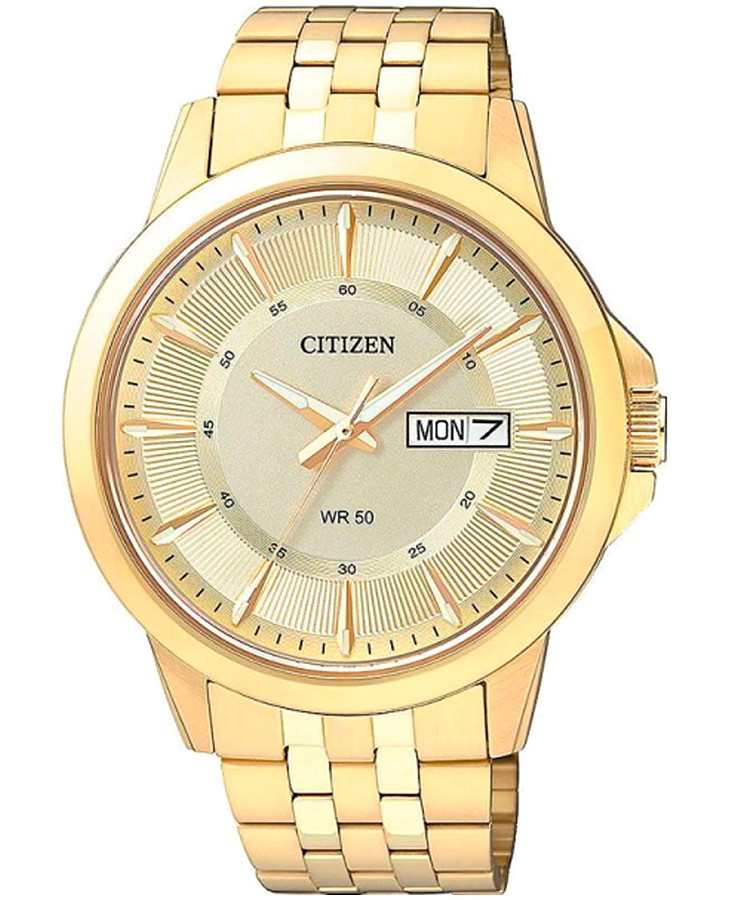 Часы Citizen Basic BF2013-56P — мужские, золотой