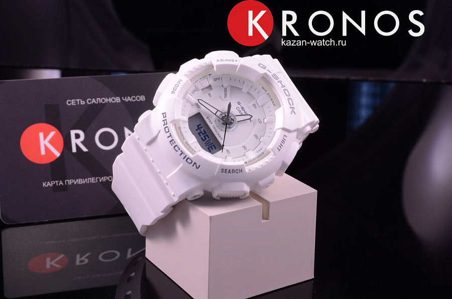 Часы Casio G-Shock GMA-S130-7A — электронные, пластик