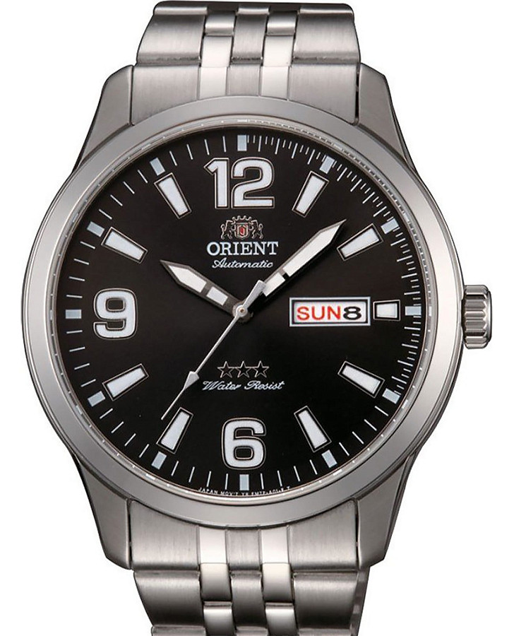 Часы Orient 3 Stars RA-AB0007B (RN-AB0007B) — мужские, черный