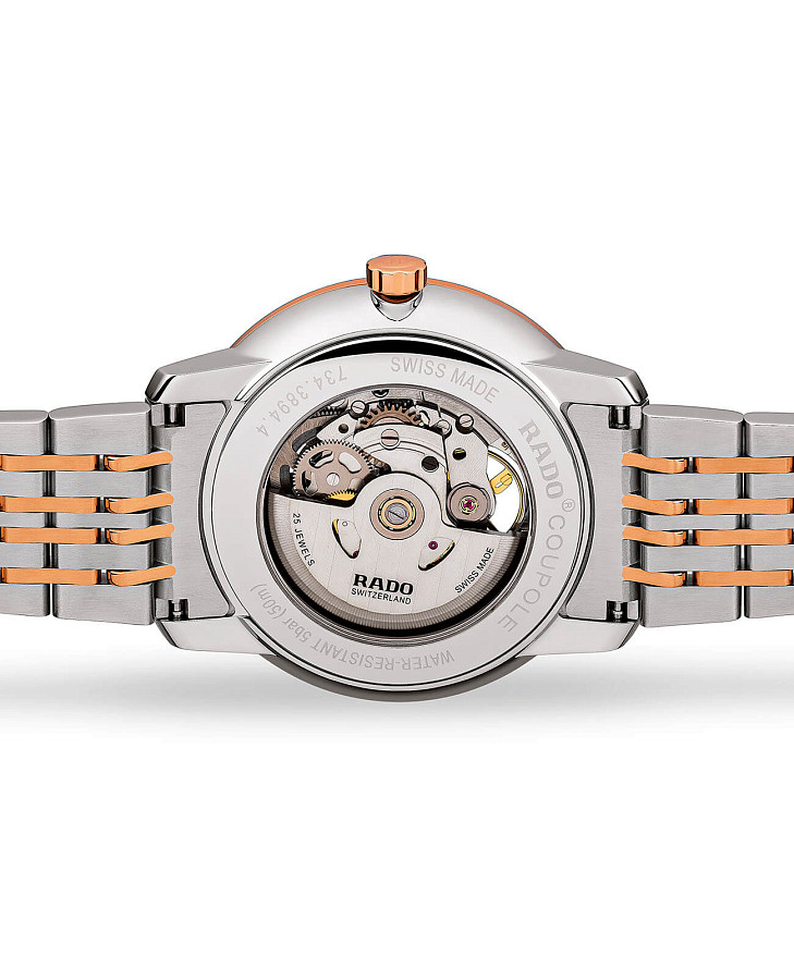 Часы Rado Coupole Classic Open Heart Automatic R22894023 — механические, металл сталь