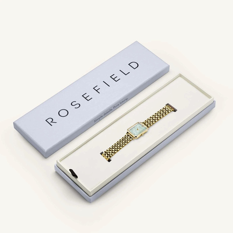 Часы Rosefield The Octagon OGGSG-O71 — женские, золотистый
