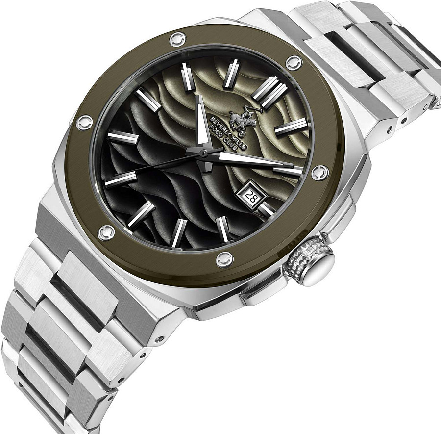 Часы Beverly Hills Polo Club BP3655X.370 — кварцевые, сталь металл