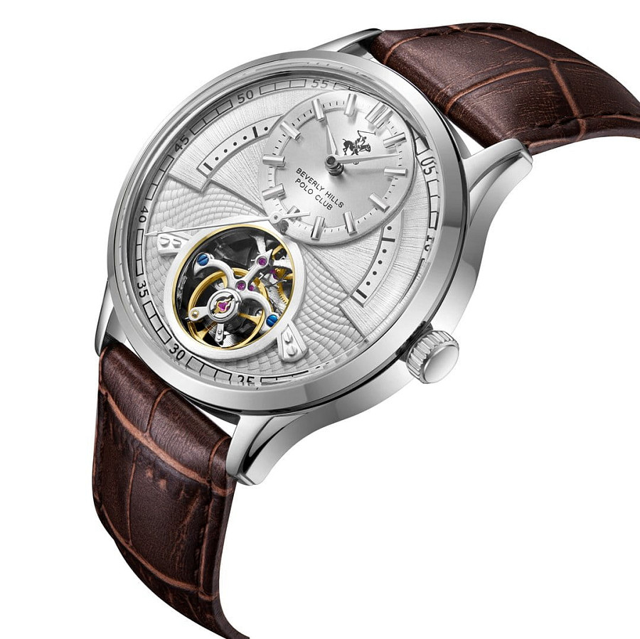 Часы Beverly Hills Polo Club BP3795X.332 — механические, сталь металл