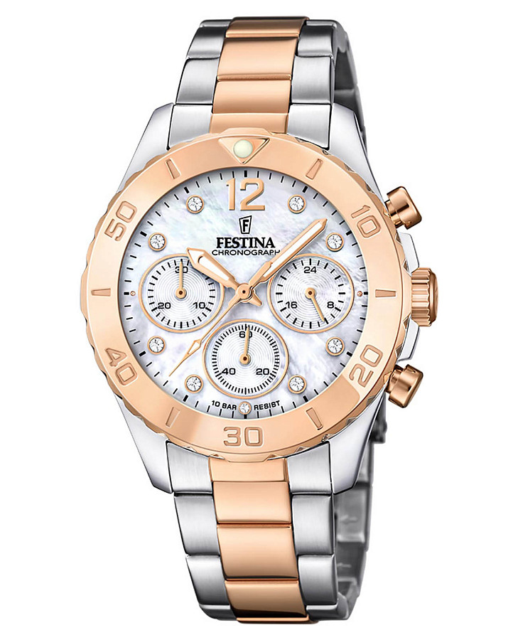 Часы Festina Boyfriend F20605/1 — женские, перламутровый