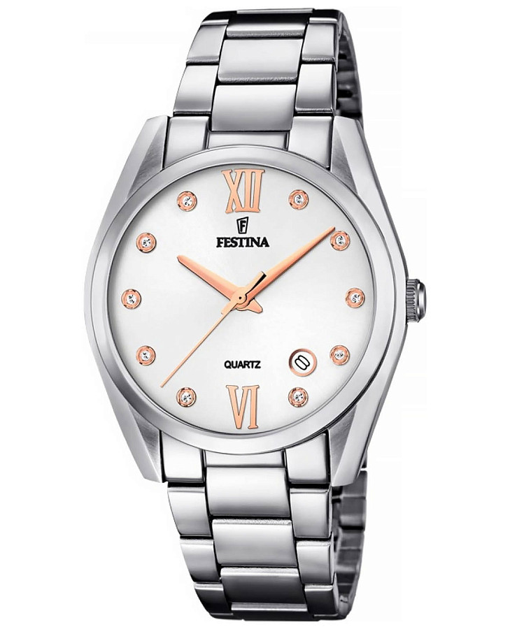 Часы Festina Boyfriend F16790/A — женские, серебристый