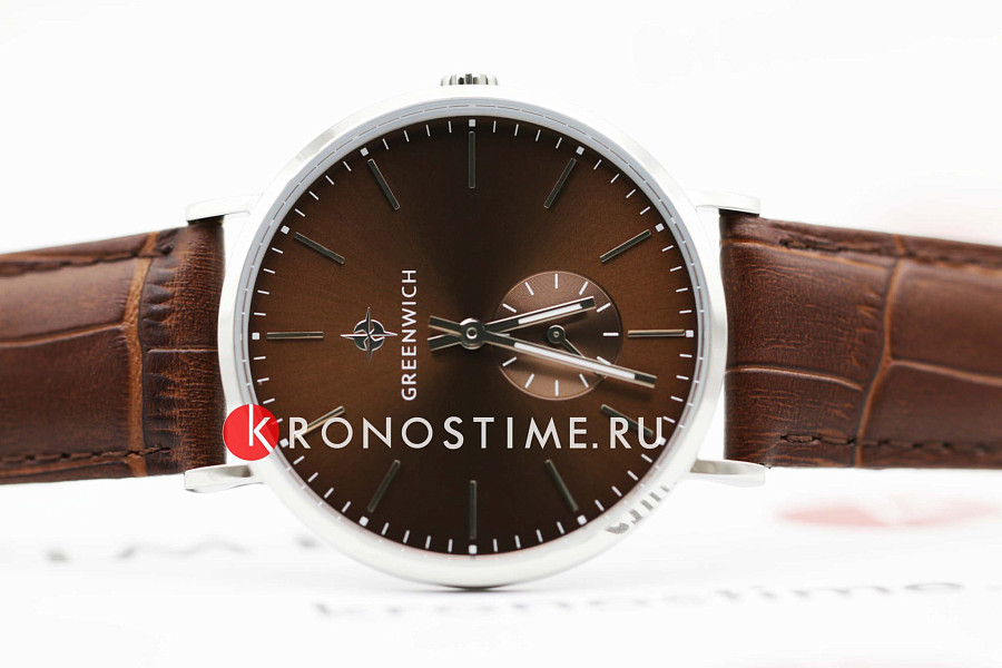 Часы Greenwich Anchor GW 012.12.32 — кварцевые, металл сталь
