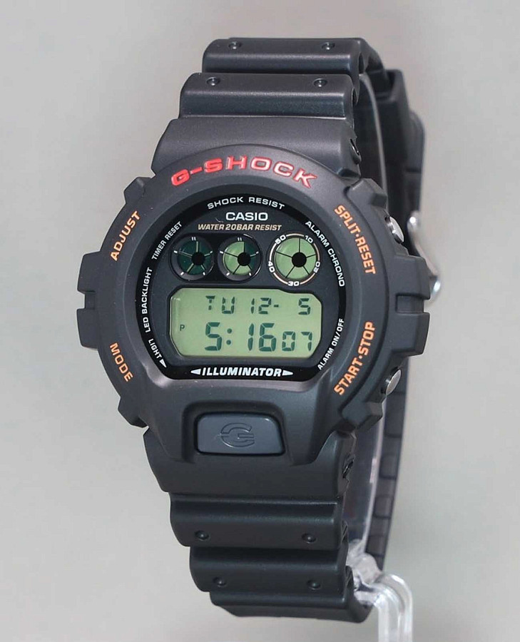 Часы Casio G-Shock DW-6900UB-9DR — электронные, карбон пластик