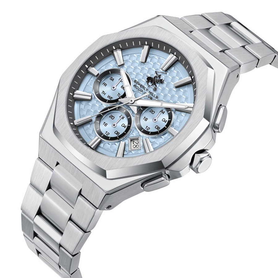 Часы Beverly Hills Polo Club BP3930X.300 — кварцевые, сталь металл