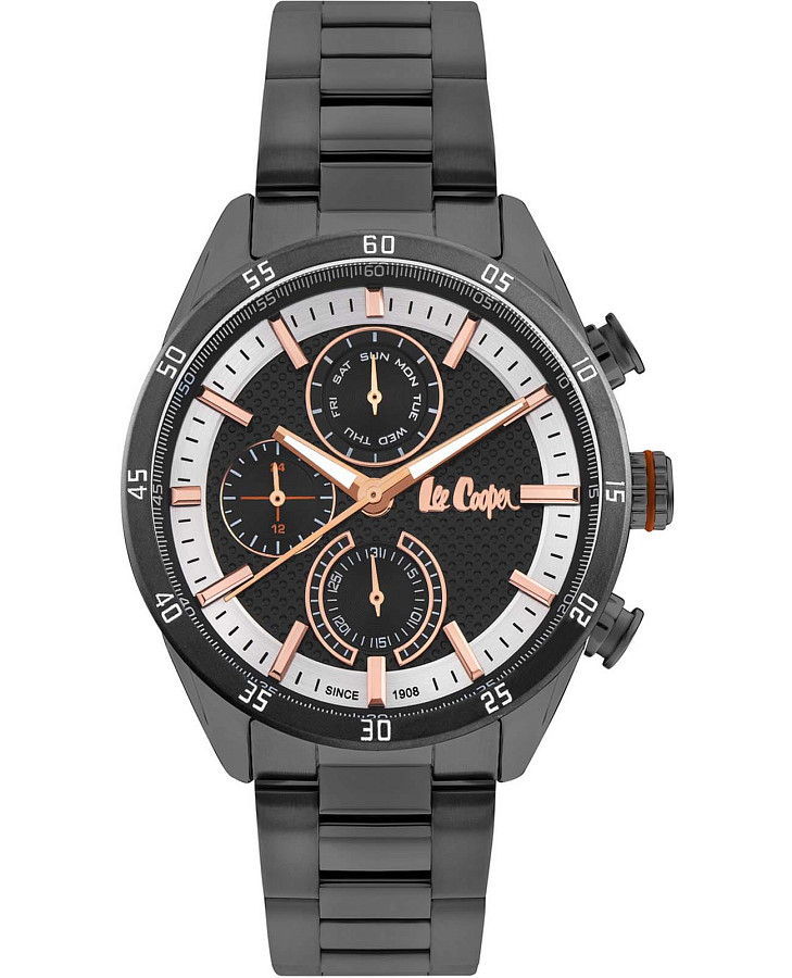 Часы Lee Cooper LC07834.060 — мужские, черный
