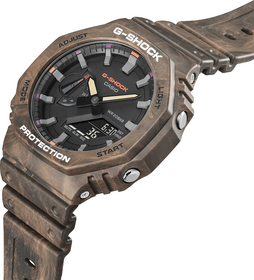 Часы Casio G-Shock GA-2100FR-5A — Япония, электронные