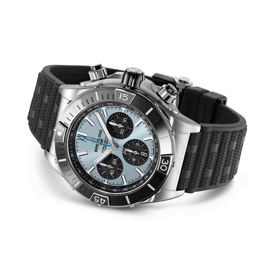Часы Breitling Super Chronomat B01 44 PB0136251C1S1 — каучук, мужские