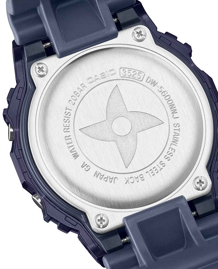 Часы Casio G-Shock DW-5600NNJ-2 — электронные, карбон пластик