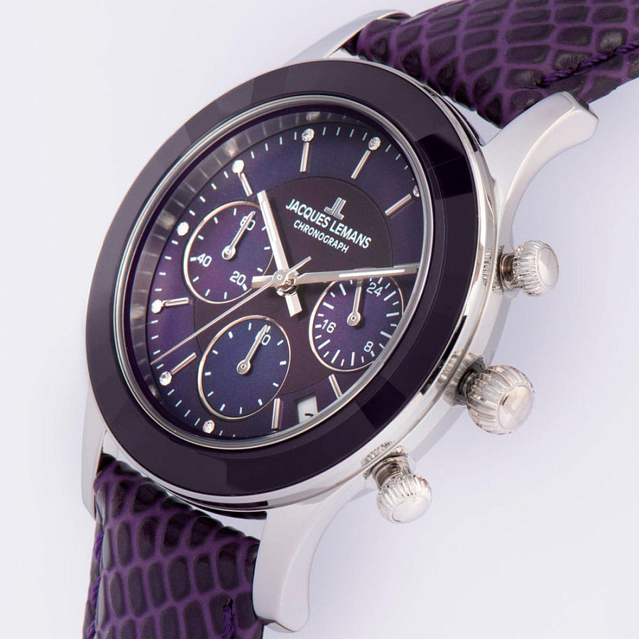 Часы Jacques Lemans Venice 1-2151J — металл сталь, Австрия