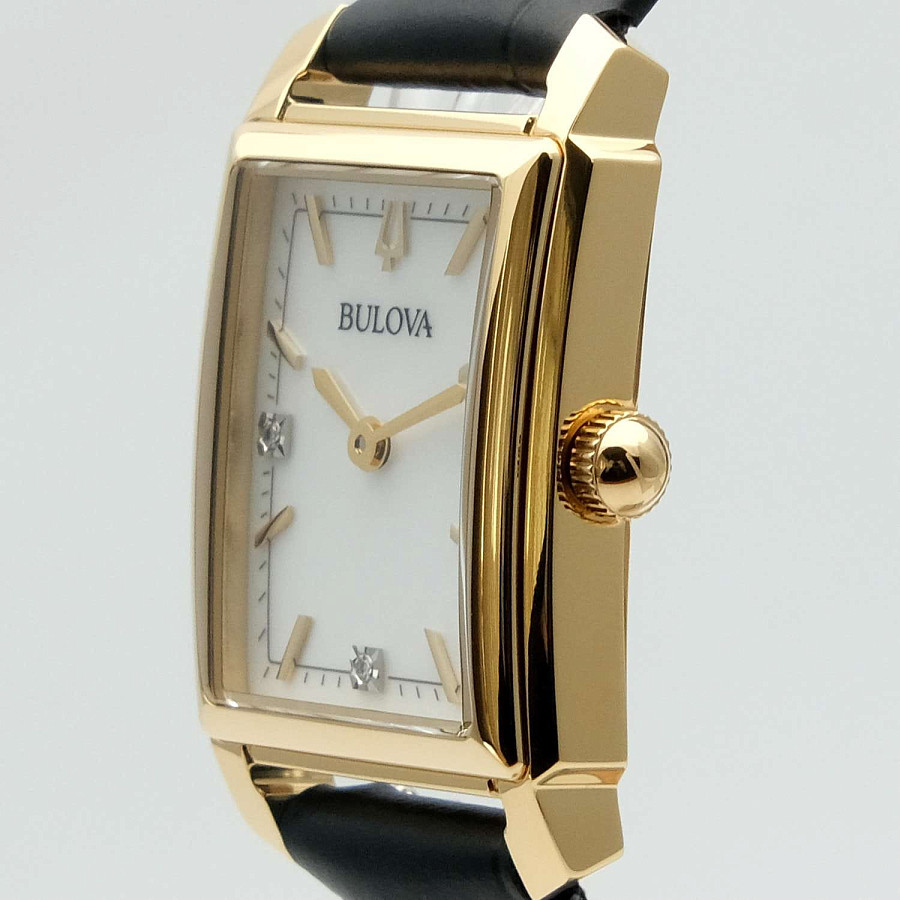Часы Bulova Sutton 97P166 — кварцевые, США, женские