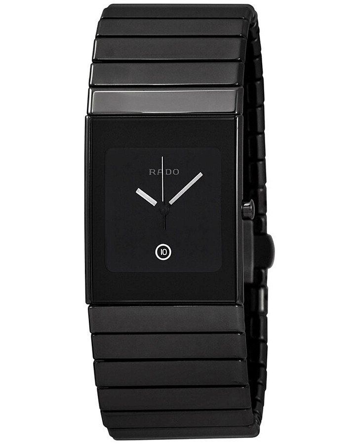 Часы Rado Ceramica R21826222 — мужские, черный