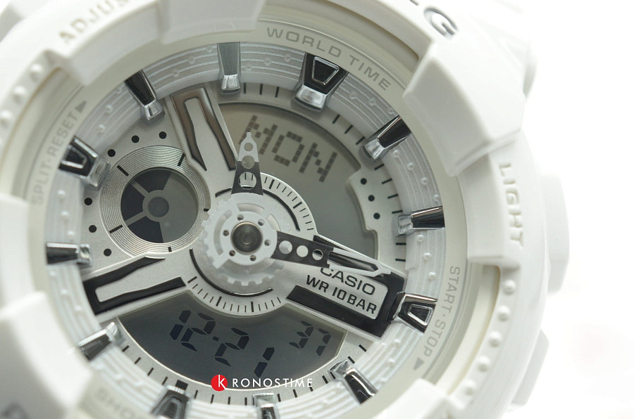 Часы Casio Baby-G BA-110-7A3 — серебристый, пластик