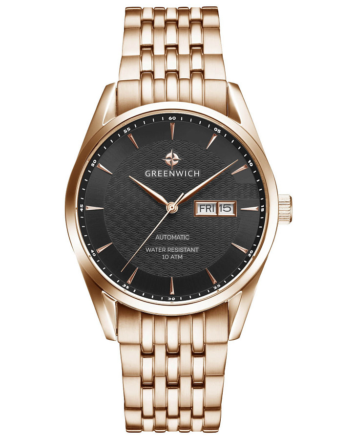 Часы Greenwich Good Luck Classic GW 074.40.31 — мужские, черный