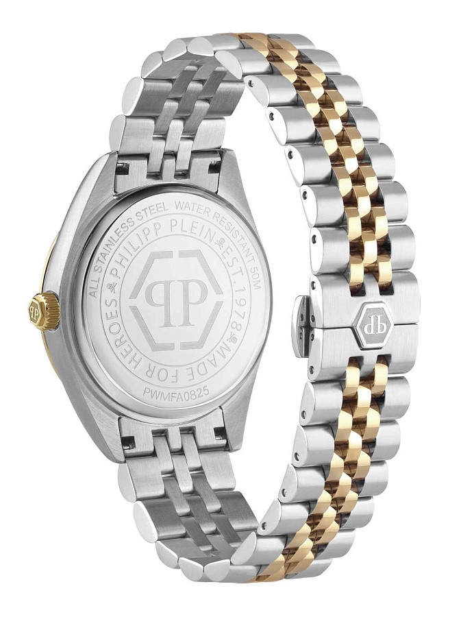 Часы Philipp Plein Date Superlative PWMFA0825 — кварцевые, металл сталь