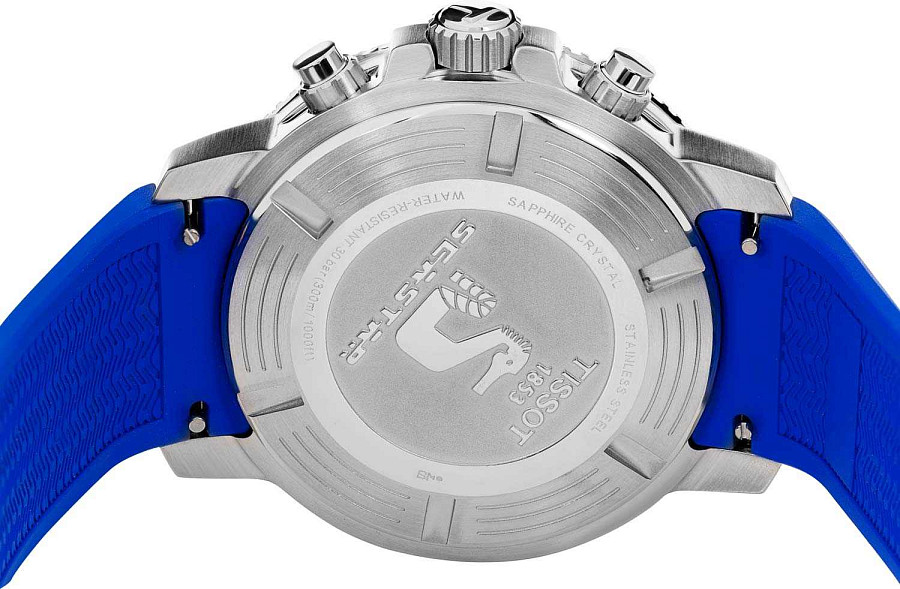 Часы Tissot Seastar 1000 Chronograph T120.417.17.051.03 — мужские, двухцветный