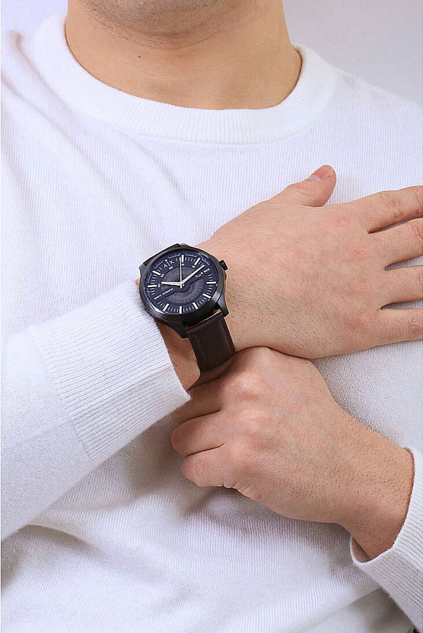 Часы Armani Exchange Hampton AX2446 — кварцевые, Италия, мужские