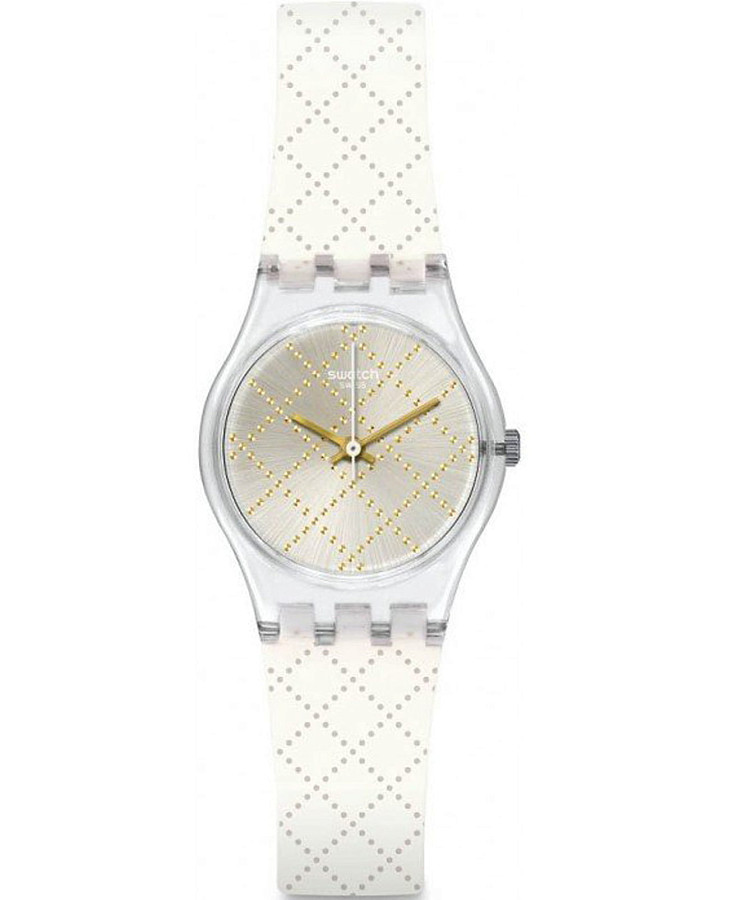 Часы Swatch Lady Materassino LK365 — женские, серебристый