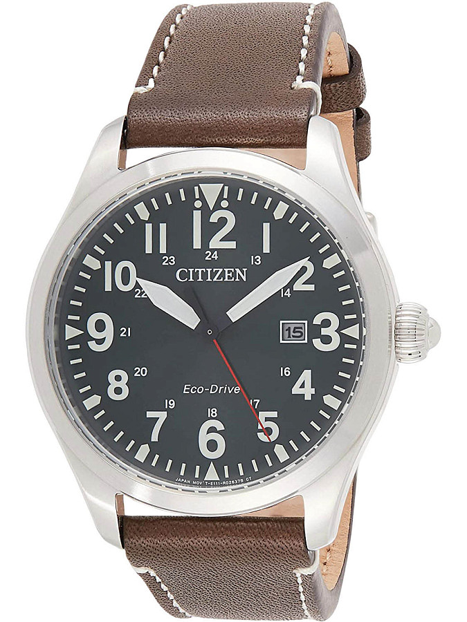 Часы Citizen Eco-Drive BM6838-25X — кожаный, мужские