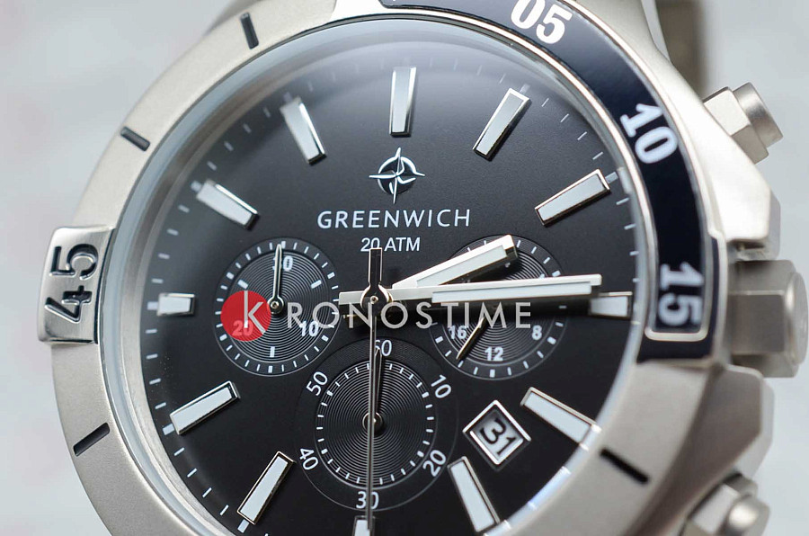 Часы Greenwich Whale GW 093.10.31 — титановый, мужские