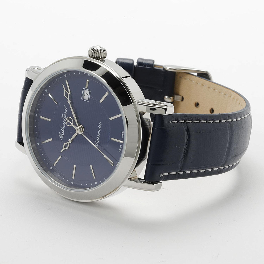 Часы Mathey-Tissot City Auto HB611251ATABU — кожаный, мужские