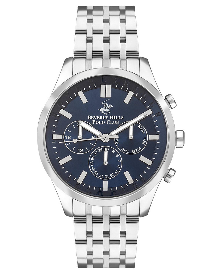 Часы Beverly Hills Polo Club BP3397X.390 — мужские, синий