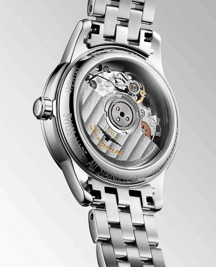 Часы Longines Flagship L4.274.4.57.6 — механические, сталь металл