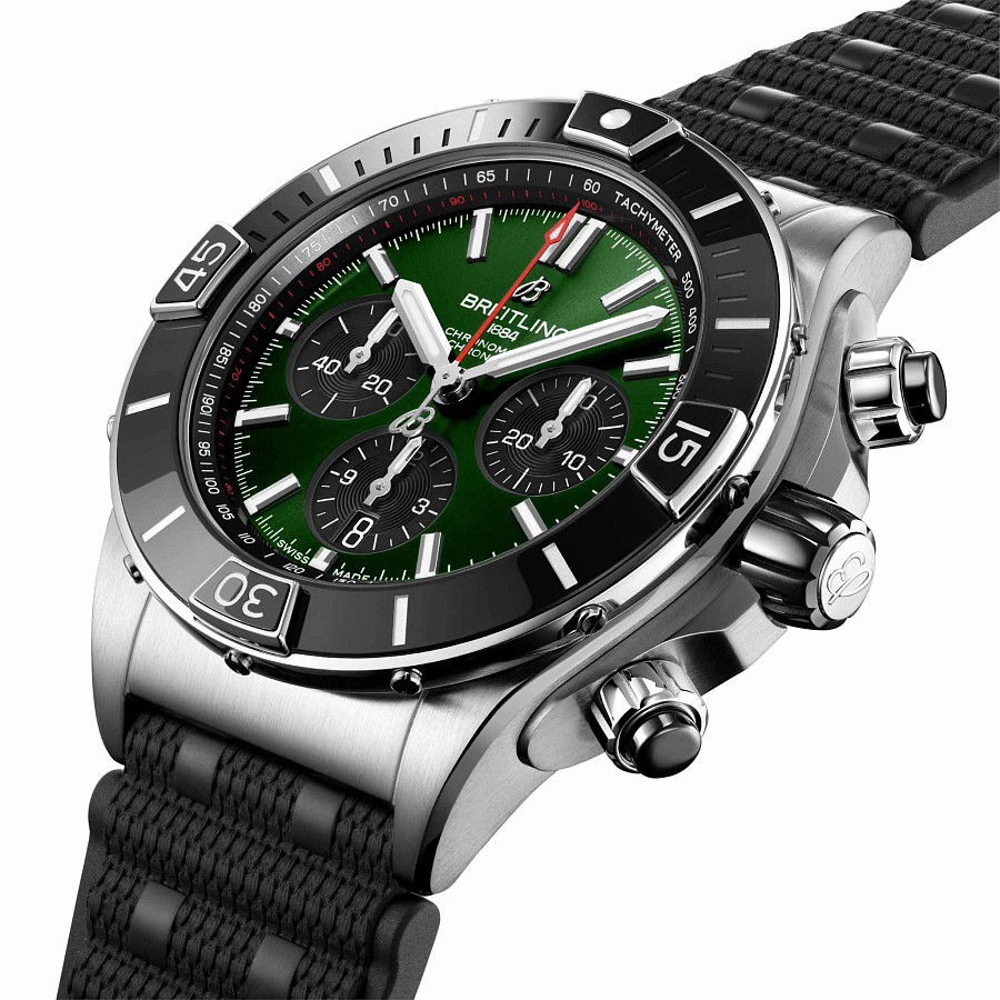 Часы Breitling Super Chronomat B01 44 AB0136251L1S1 — механические, металл сталь