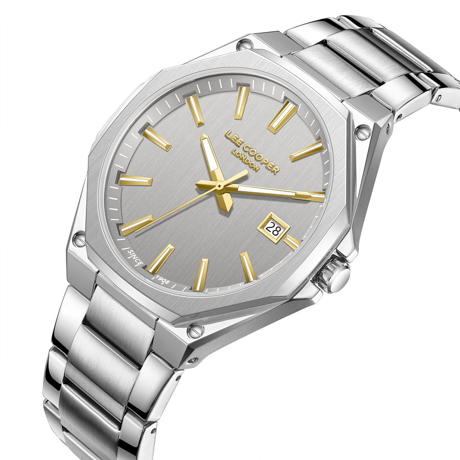 Часы Lee Cooper LC08252.360 — кварцевые, металл сталь