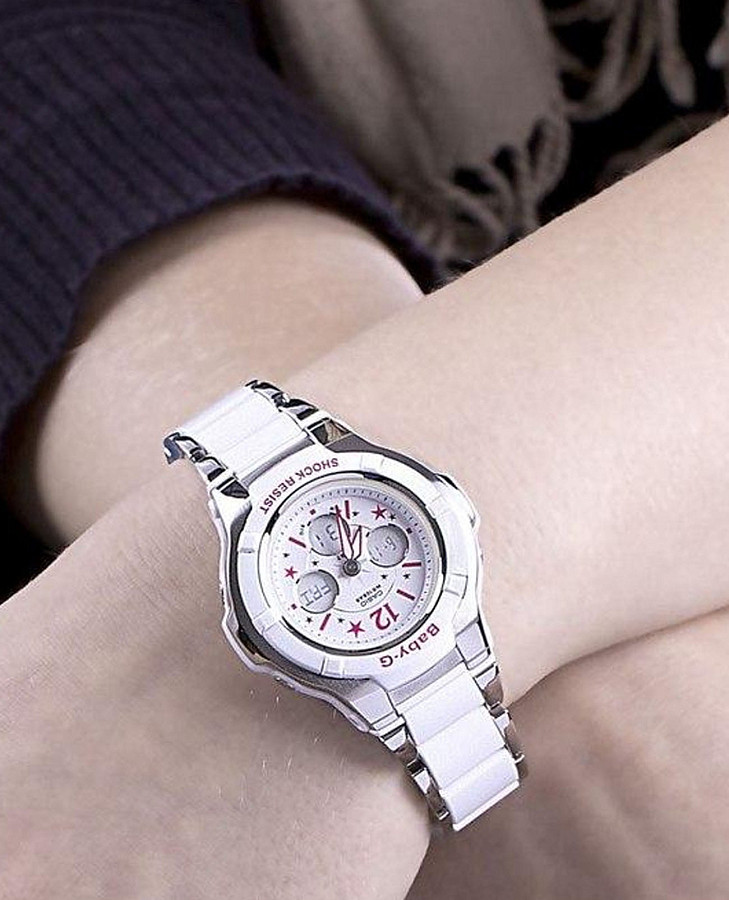 Часы Casio Baby-G BGA-120C-7B2 — пластик, Япония