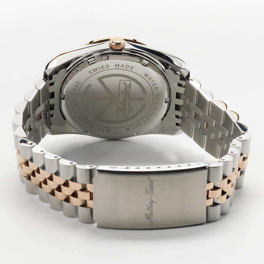 Часы Mathey-Tissot Mathy H810RN — нержавеющая сталь с pvd-покрытием, мужские