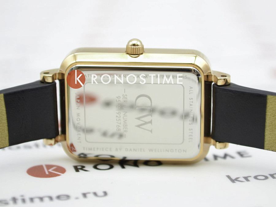 Часы Daniel Wellington Quadro Pressed Sheffeld DW00100439 — женские, кожаный