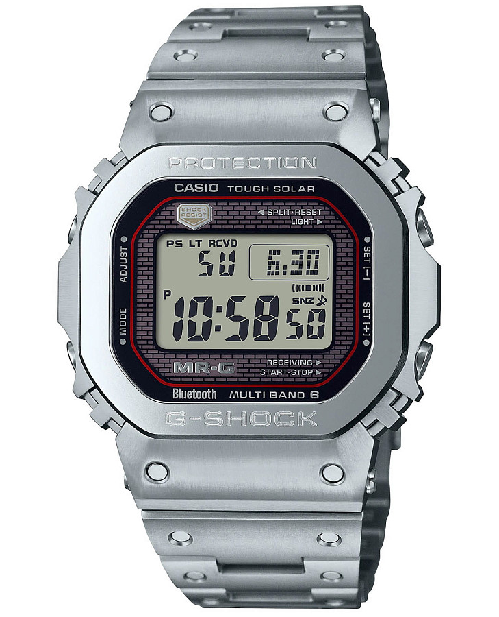 Часы Casio G-Shock MRG-B5000D-1DR (MRG-B5000D-1) — мужские, серый