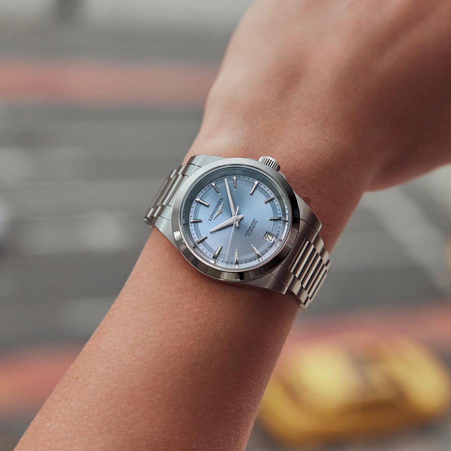 Часы Longines Conquest L3.430.4.92.6 — сталь металл, нержавеющая сталь
