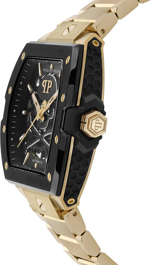 Часы Philipp Plein The Skeleton 2.0 PWJFA0625 — механические, сталь металл
