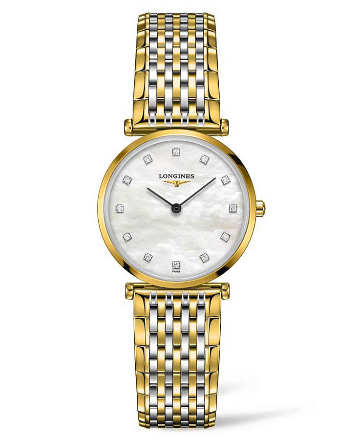 Часы Longines La Grande Classique L4.512.2.87.7 — женские, белый