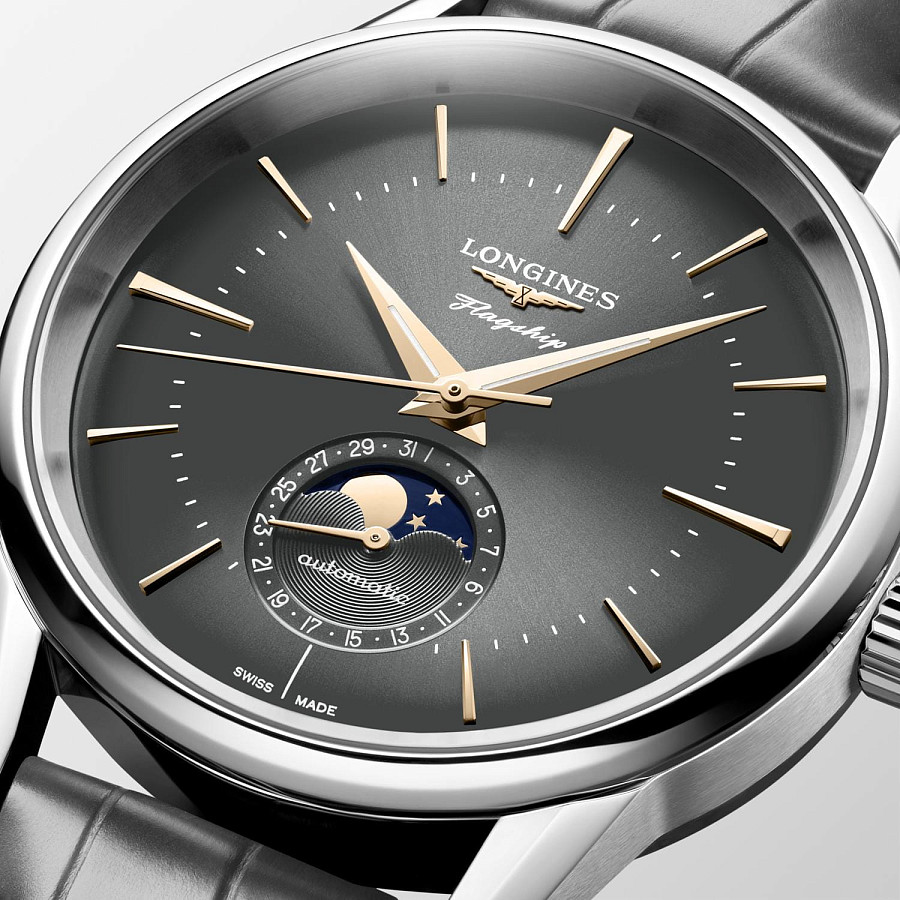 Часы Longines Flagship Heritage L4.815.4.52.2 — артикул L48154522