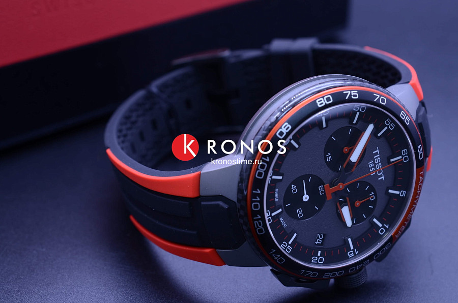 Часы Tissot T-Race Cycling Vuelta Edition T111.417.37.441.01 — кварцевые, металл сталь