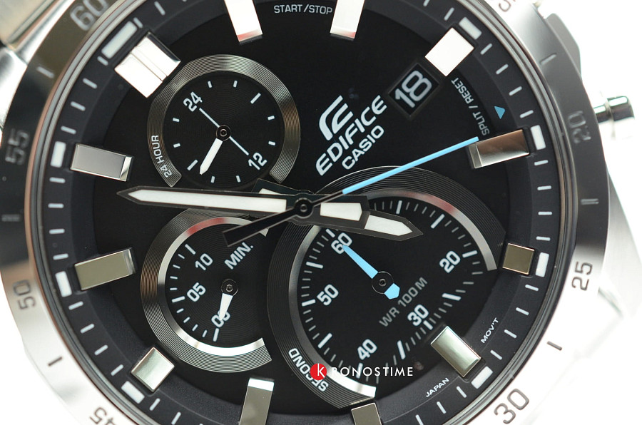 Часы Casio Edifice EFR-571D-1AVUDF (EFR-571D-1A) — черный, металл сталь