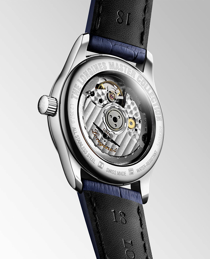 Часы Longines Master Collection l2.357.0.73.2 — механические, металл сталь
