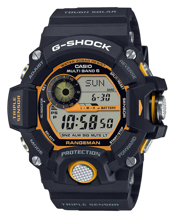 Часы Casio G-Shock GW-9400Y-1DR (GW-9400Y-1) — мужские, серый
