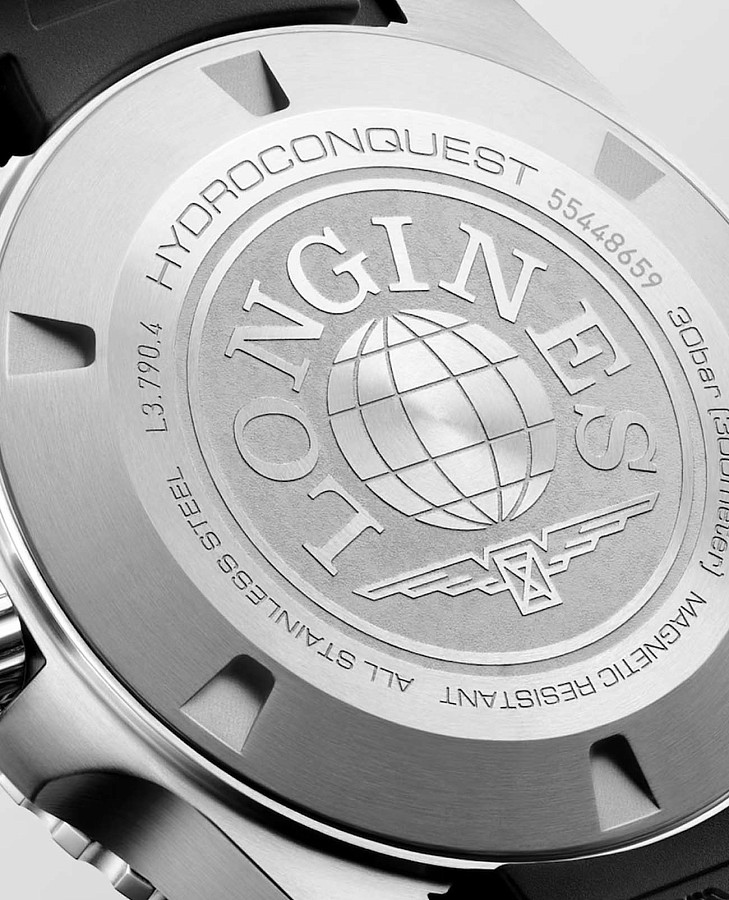Часы Longines HydroConquest L3.790.4.56.9 — Швейцария, механические