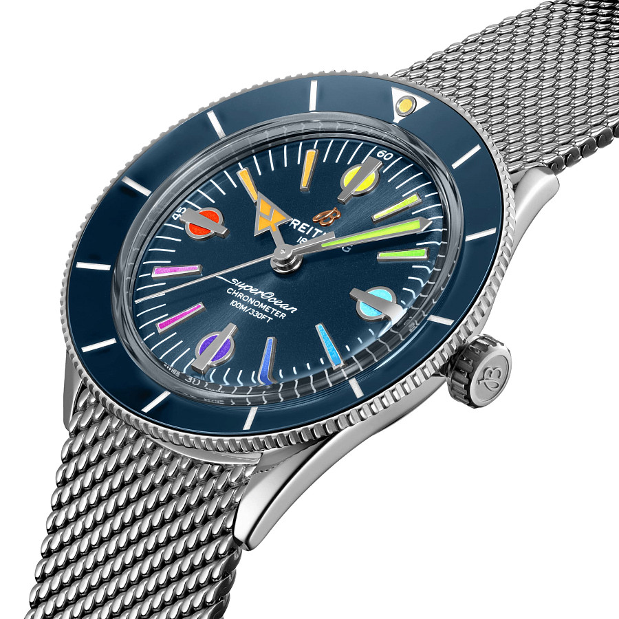 Часы Breitling Superocean Heritage '57 Limited Edition II A103702A1C1A1 — механические, сталь металл