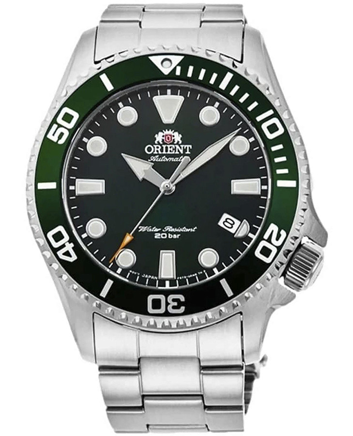 Часы Orient Diving Sport Automatic RA-AC0K02E (RN-AC0K02E) — мужские, зеленый